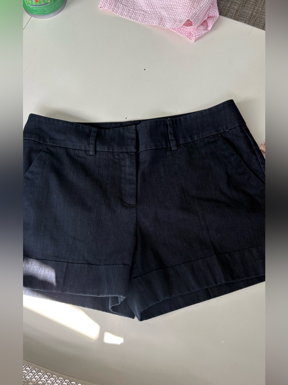 Dark Blue Women's Dress Shorts